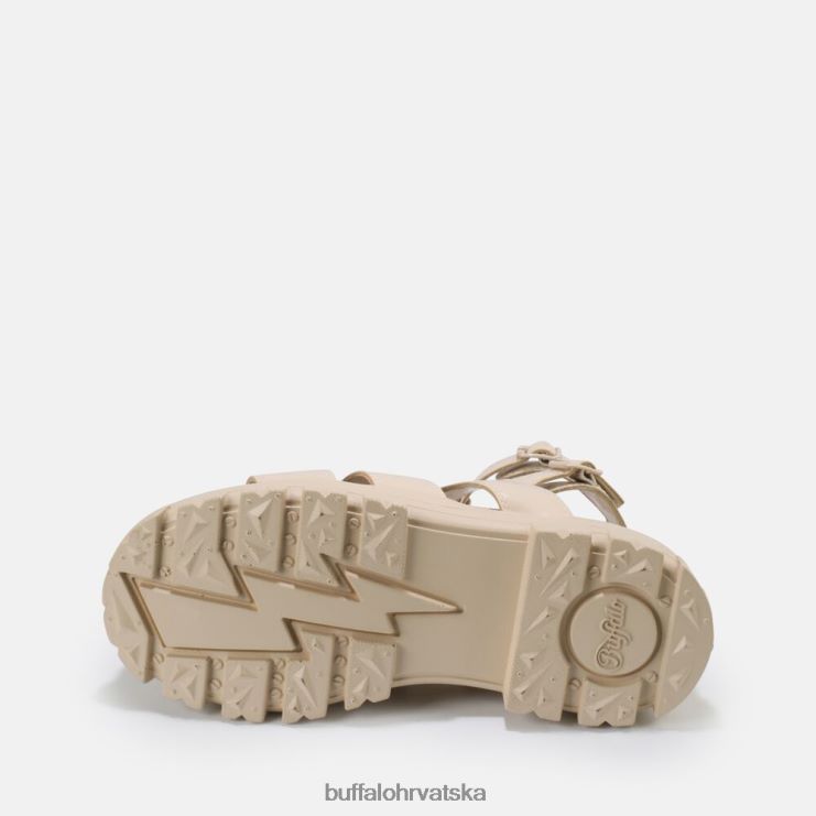 krema Buffalo aspha gld sandala s platformom veganska |sandale TDD6T561